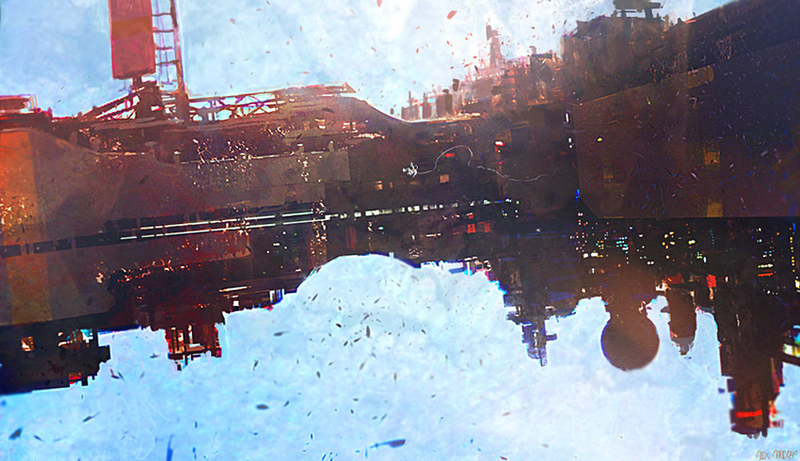 Illustration for article titled A Collection Of Dark, Beautiful Sci-Fi Art